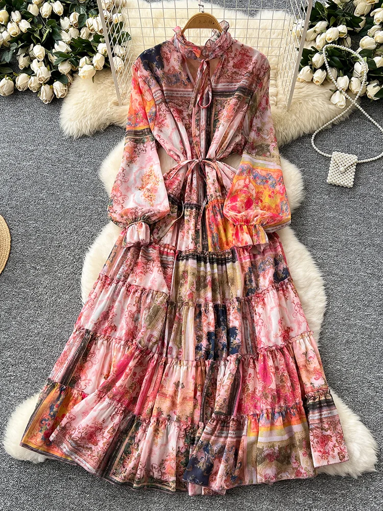 oasis skater dress Rent Oasis Pastel Floral Tiered Skater Dress