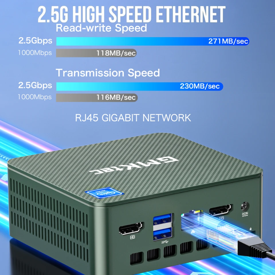 GMKtec G3 Intel N100 / 8GB / 256GB ミニPC NucBox G3--Most Cost-Effective Mini PC With Intel N100 Processor