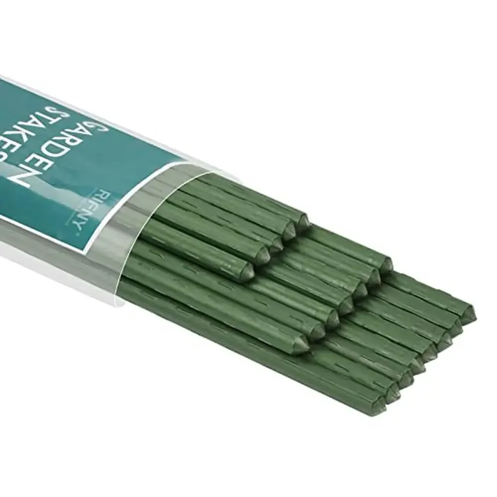 Plant Support Stakes 5ft Steel Climbing Sticks Tomato Beans Potted Vines Set of 20 Durable Garden Poles
