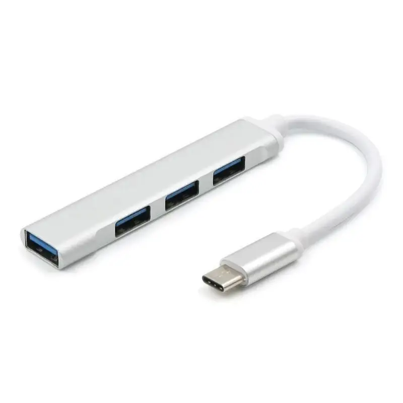 

USB C Hub 3.0 3.1 Type-C Adapter 5 Gbps Multi 4 Port Splitter for Lenovo Xiaomi Macbook Pro Air PC Computer Type-C Hub