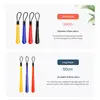 1pc Extra long flexible plastic shoe horns do not require bending durable shoe spoons for pregnant women wearing shoe assistants 2