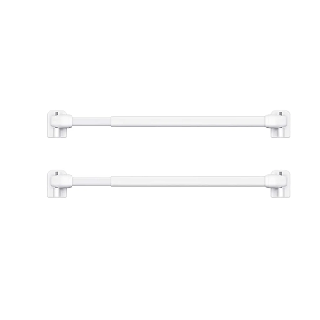 Description Picture 6 of item2 Pieces Adjustable Curtain Rod Extendable Window Bracket Bars Tension Pole Household Rods for Home Bathroom Hotel