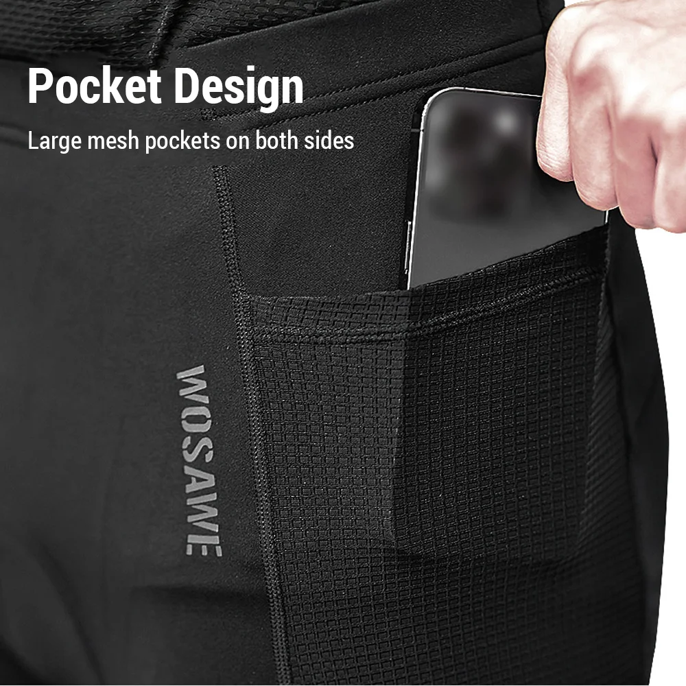 Cycling Pants Thermal Insulated Bike Trousers Fleece-lined Winter Riding Leggings Warm and Windproof Targeting