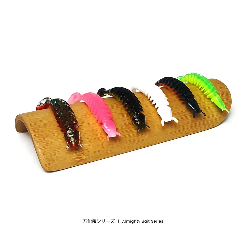 Bazooka Fishing Lure Sinking Trout Bass Pike Winter Bait Silicone Soft Larva Swimbait Wobblers JIG Shad Worm Reverse Threaded