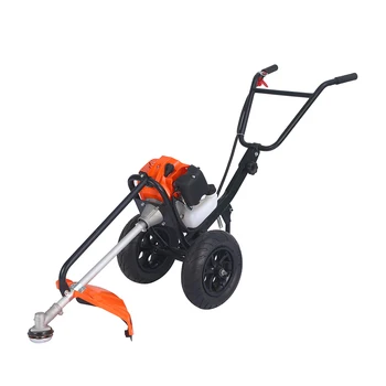 4/2 Stroke Push-Type Gasoline Lawn Mower Portable Home Use Weed Trimmer for Clearing and Weeding Grass Cutter and Brush Cutter 1
