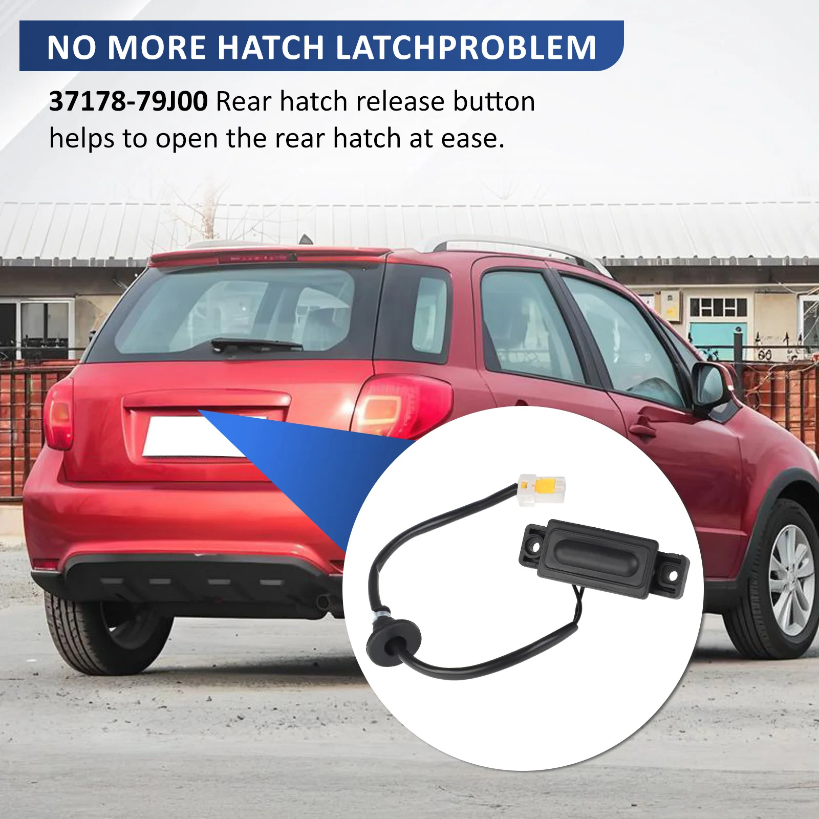 1PC Tailgate Trunk Opening Switch Button For Suzuki SX4 Hatchback