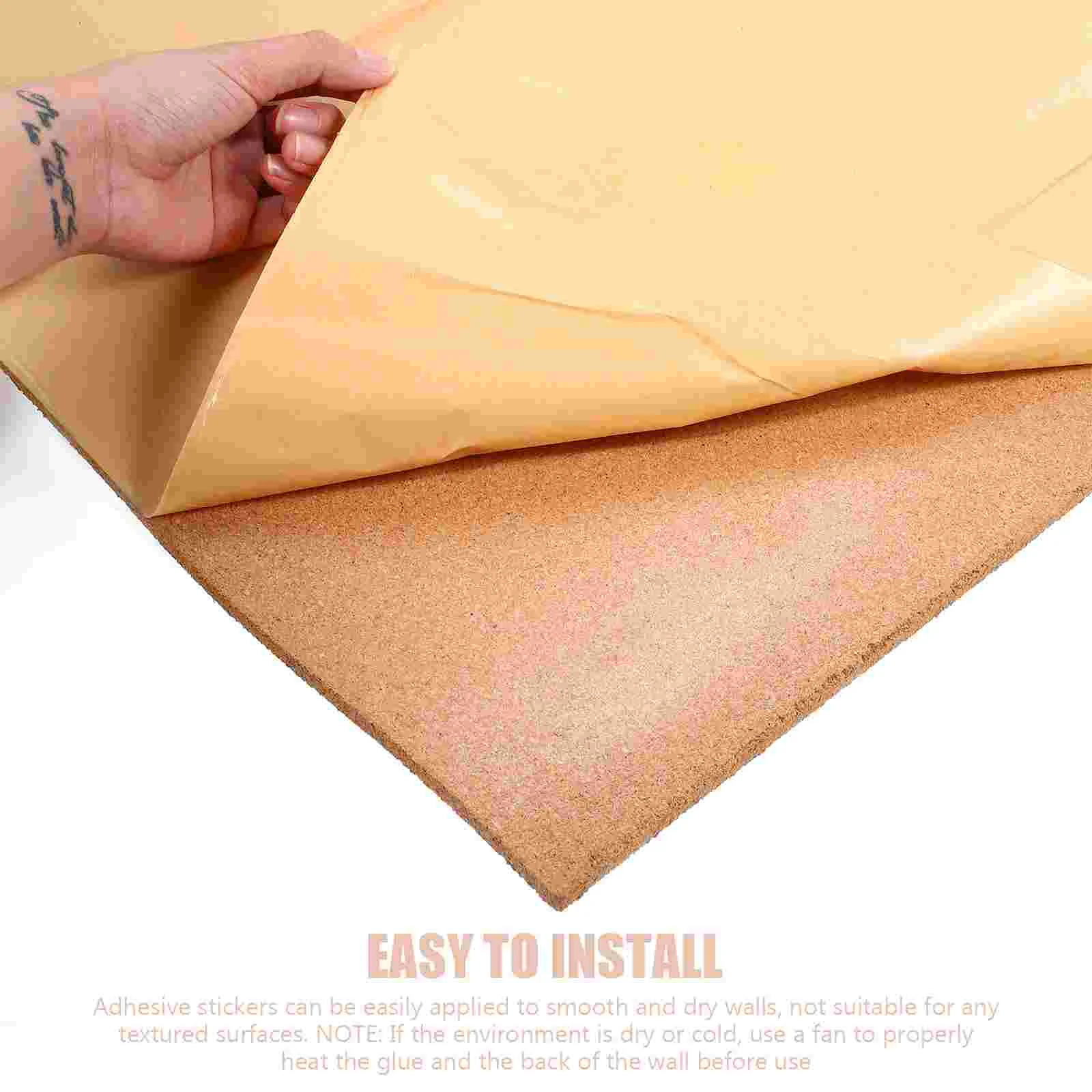 Message Cork Board Message Board Cork Roll Display Bulletin Memo Wall Pin  Self-Adhesive Notes Photo Notice Felt Stickers - AliExpress