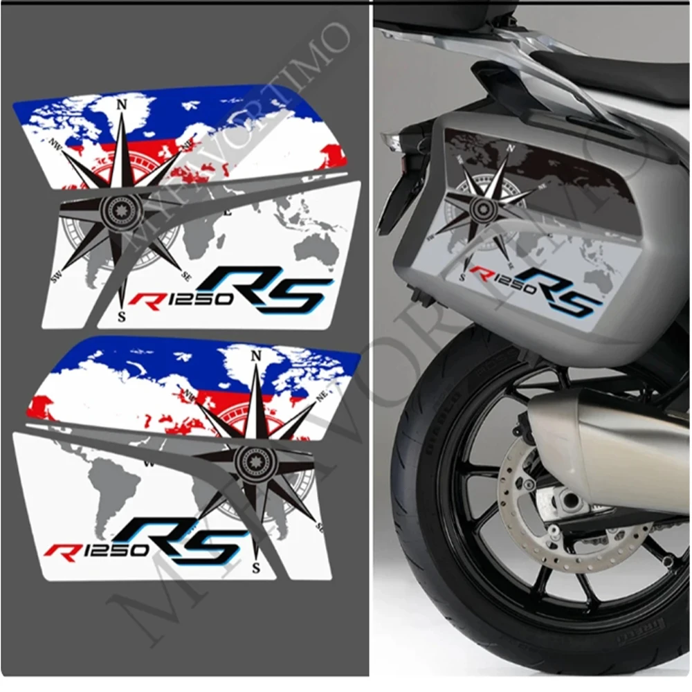 2019 2020 2021 2022 Motorcycle Stickers Decals Tank Pad Protector Trunk Luggage Panniers Cases For BMW R1250RS R 1250 RS R1250