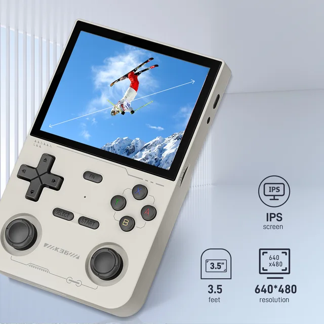 GAMINJA K36 Retro Handheld Console – 3.5" IPS, 16,000 Games 3