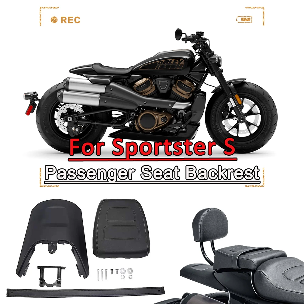 For Sportster S Rear Seat Passenger Kit RH1250S 1250 RH1250S Motorcycle Passenger Seat Back Kit