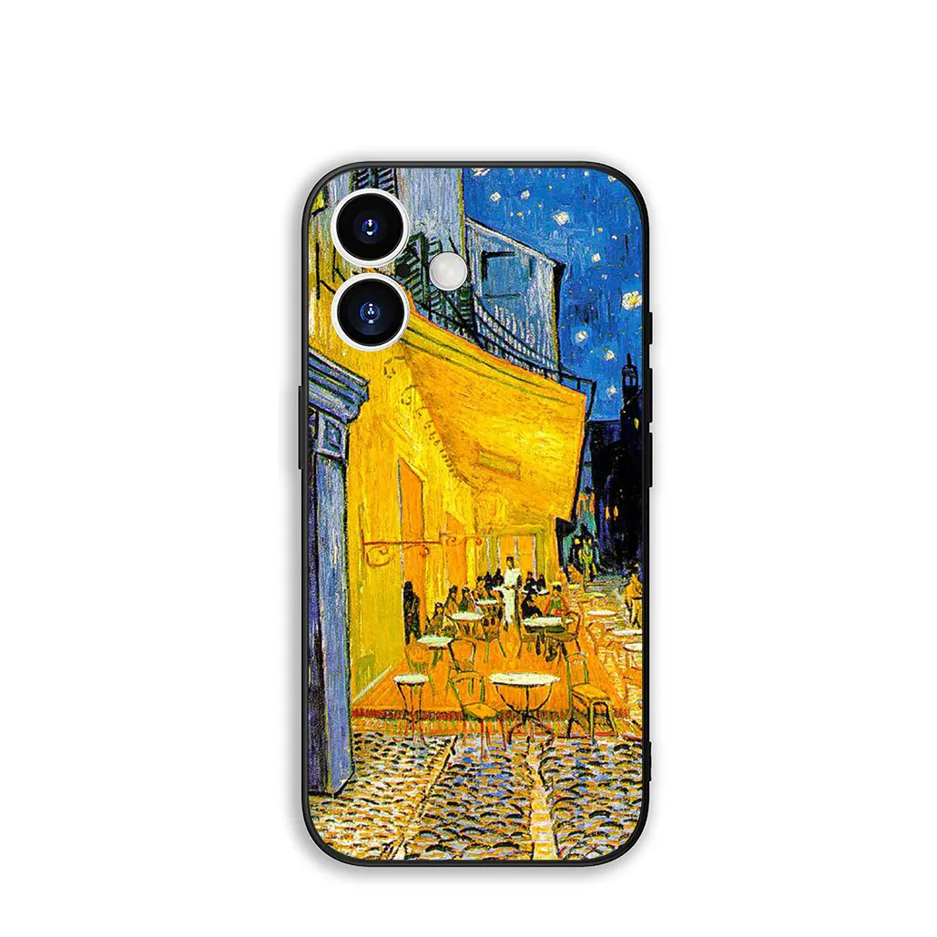Starry Night Van Gogh Painting Phone Case - Artistic Design Protective Cover
