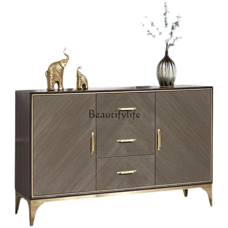 

Light Luxury Minimalist Entrance Door Decorative Shoe Cabinet Modern Simple Home Storage Sideboard Cabinet