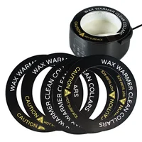 10pcs Wax Warmer Collar Wax Heater Protective Accessory Hair Removal Wax Strips Waxing Machine Cleaning Protection Paper Pads 1