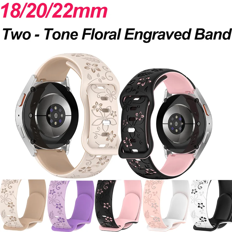 Versatile Silicone Watch Band in Multiple Sizes – Premium Strap Accessories