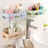 Hot Sale Adhesive Storage Rack Bathroom Accessories Corner Shower Shelf Kitchen Bathroom Shelf Home Decoration 1