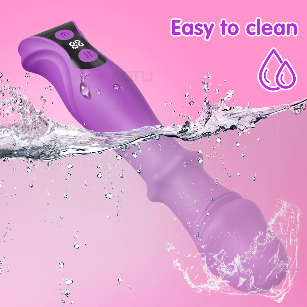 Telescopic Swing Vibrator 3 in 1 Female Sex Toy