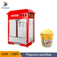 Electric Commercial Popcorn Making Machine Corn Puffing Popcorn Maker Used in Supermarket Cinema 1