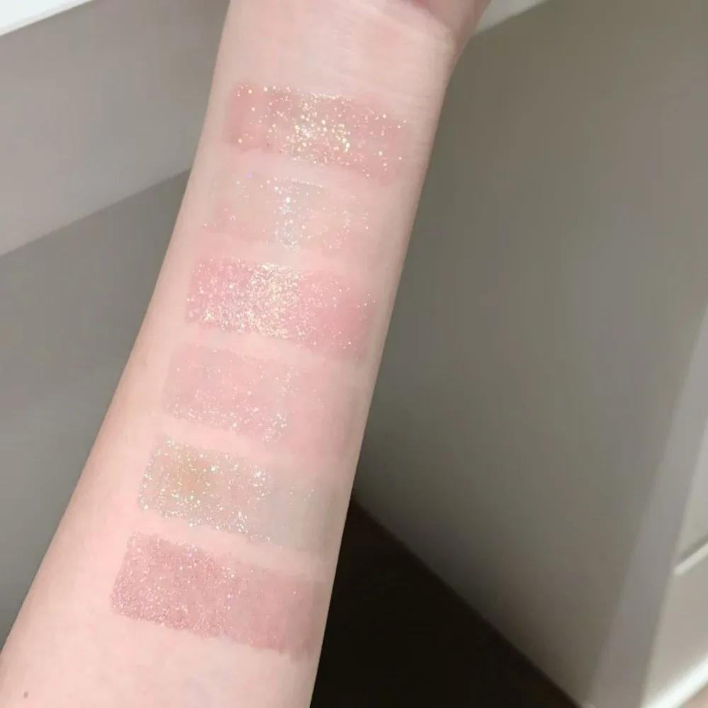3D-Diamant-Lippenglanz in klarem, pinkfarbenem Schimmer mit Glitzer-Metallic-Lila-Effekt – Feuchtigkeitsspendender Lippen-Tint mit Spiegelglanz und funkelndem Make-up_voghion.com