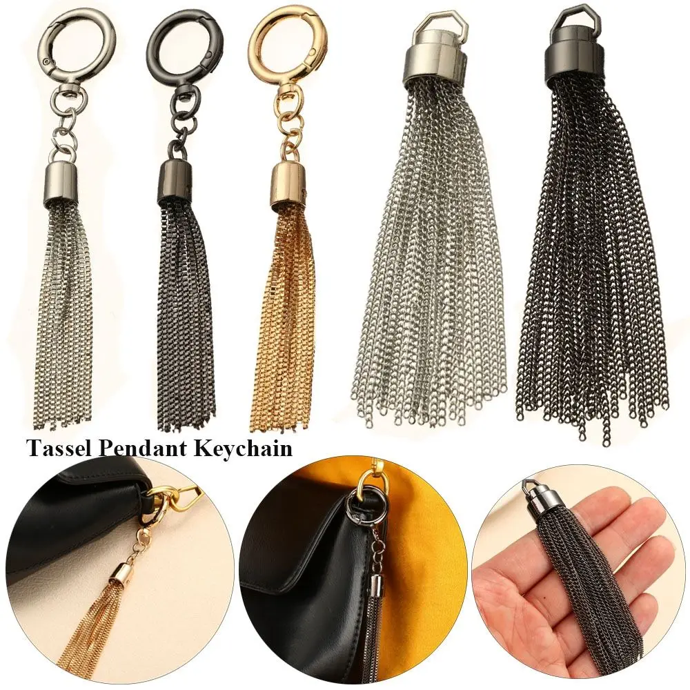 Buckle DIY Handbag Decoration Tassels Pendant Tassel Pendant Keychain Purse Hardware Accessories Shoulder Bag Tassel