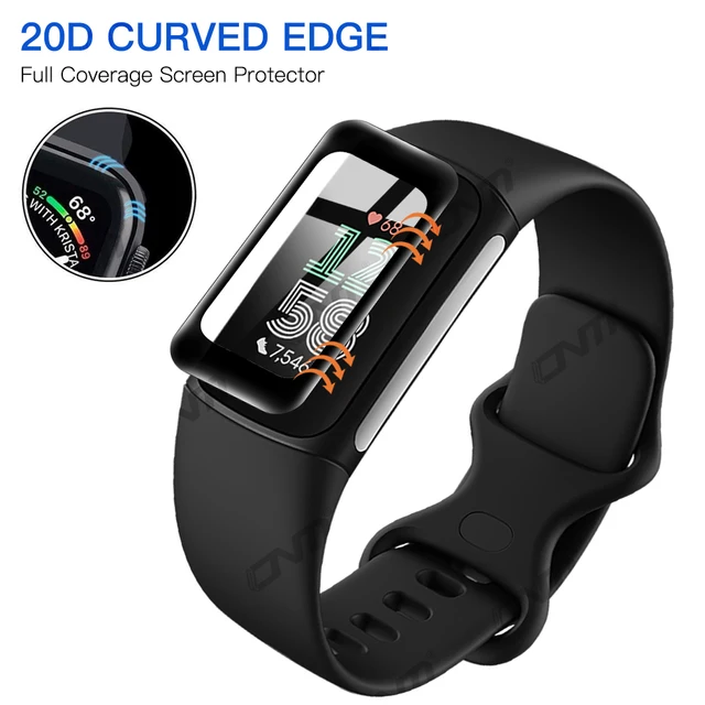 カン fitbit charge 6【3Dソフトアクリルフィルム】