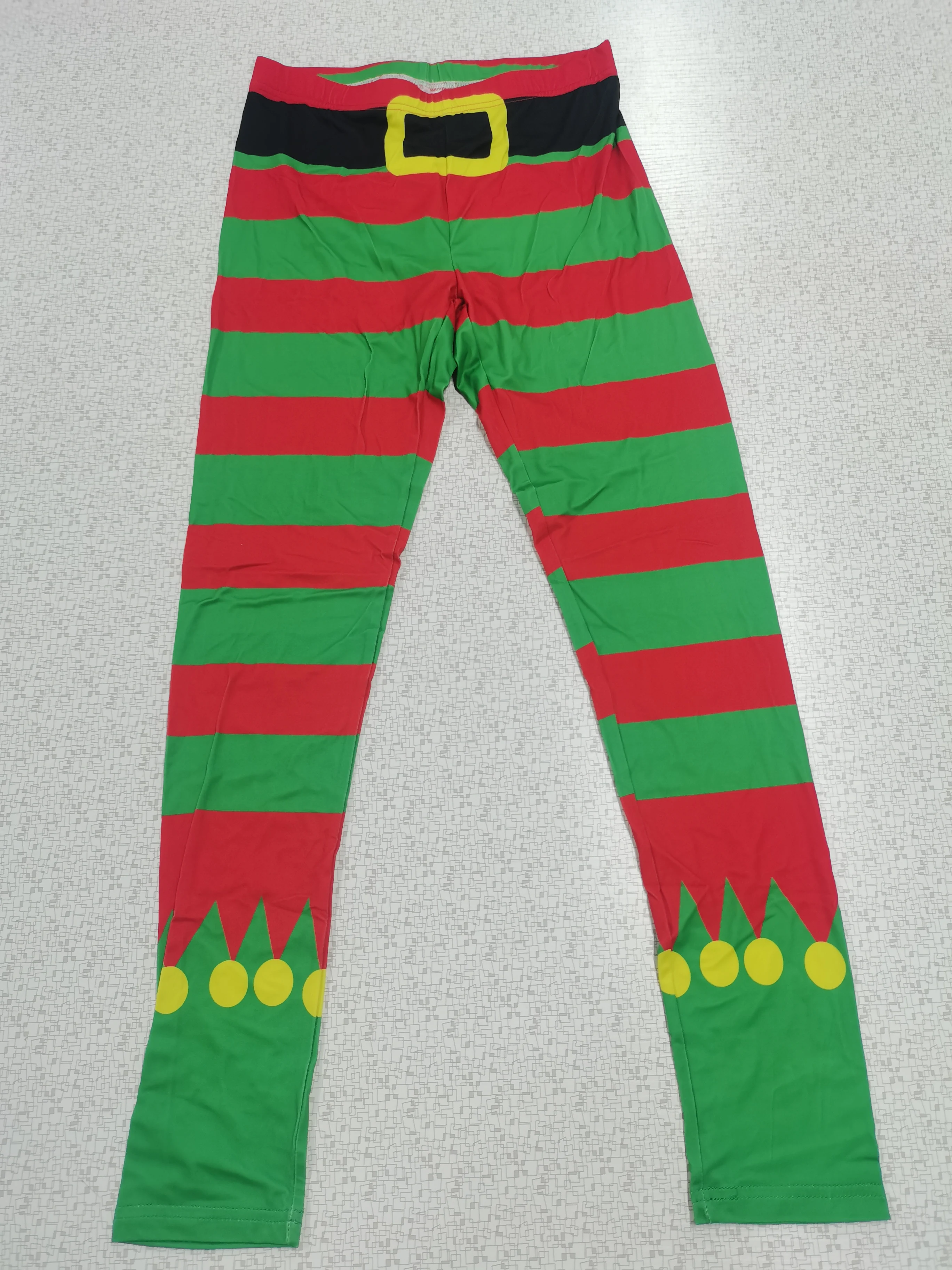 Pincutee Leggings Donna Con Stampa Natalizia – Morbidi Ed Elastici, Vita Alta, Fantasia Divertente