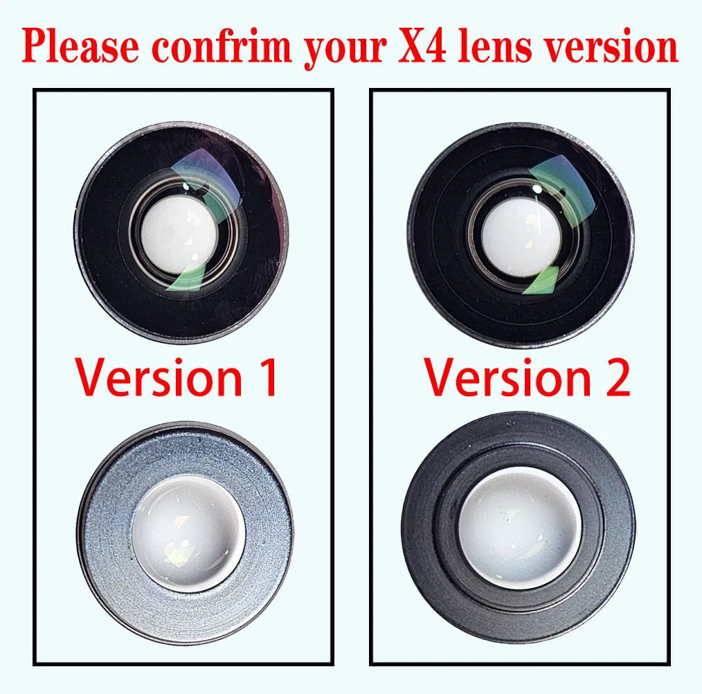 Lens Glass Replacement For Insta360 X4 Camera Repair Part