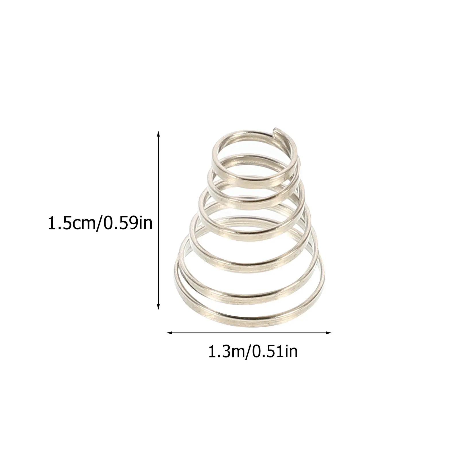 10Pcs 퀵 릴리스 스큐어 스프링 고품질 스테인레스 스틸 자전거 바퀴 교체 스프링 허브 부품 액세서리