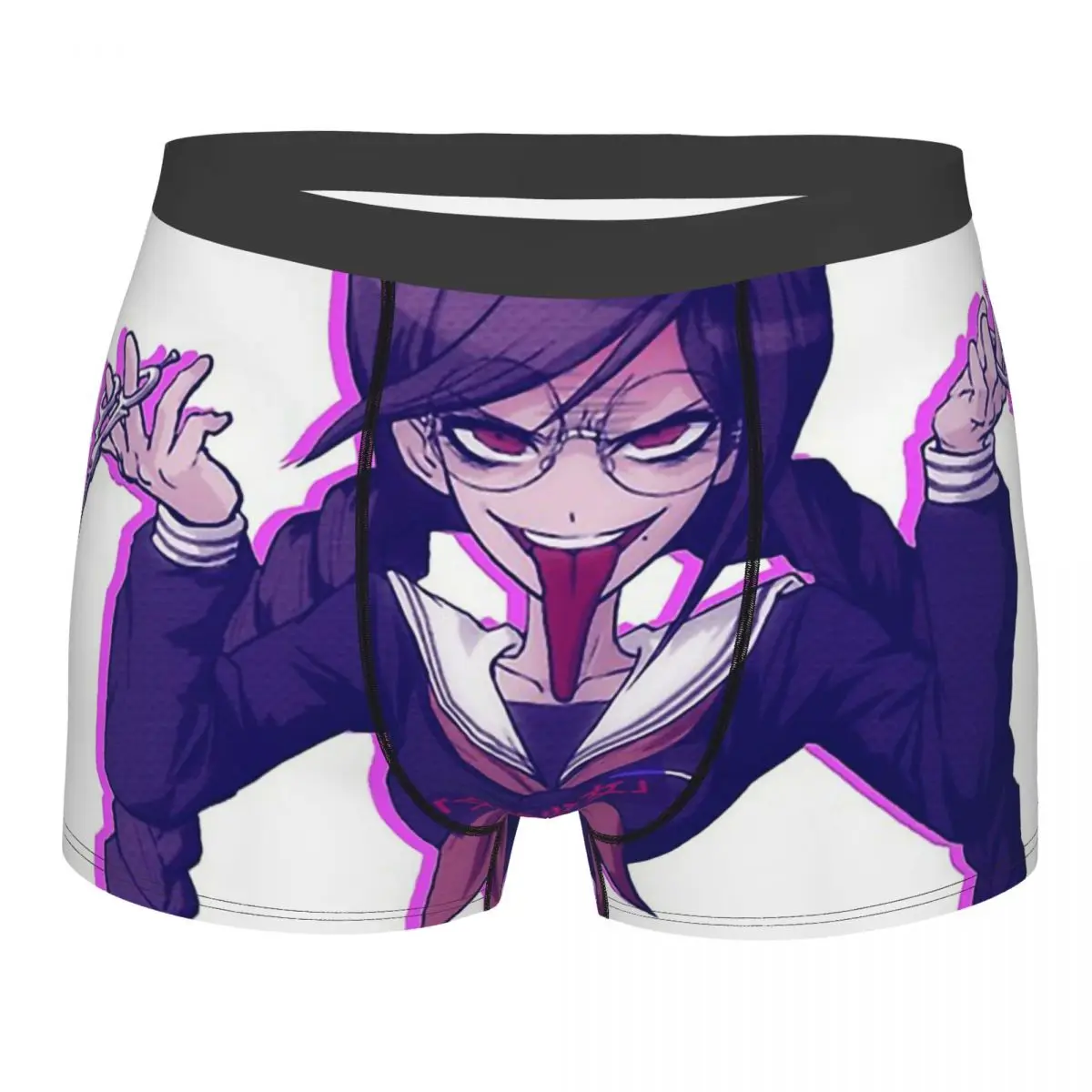 

Toko Danganronpa Makoto Naegi Monokuma Komaru Kaede Game Underpants Cotton Panties Male Underwear Ventilate Shorts Boxer Briefs