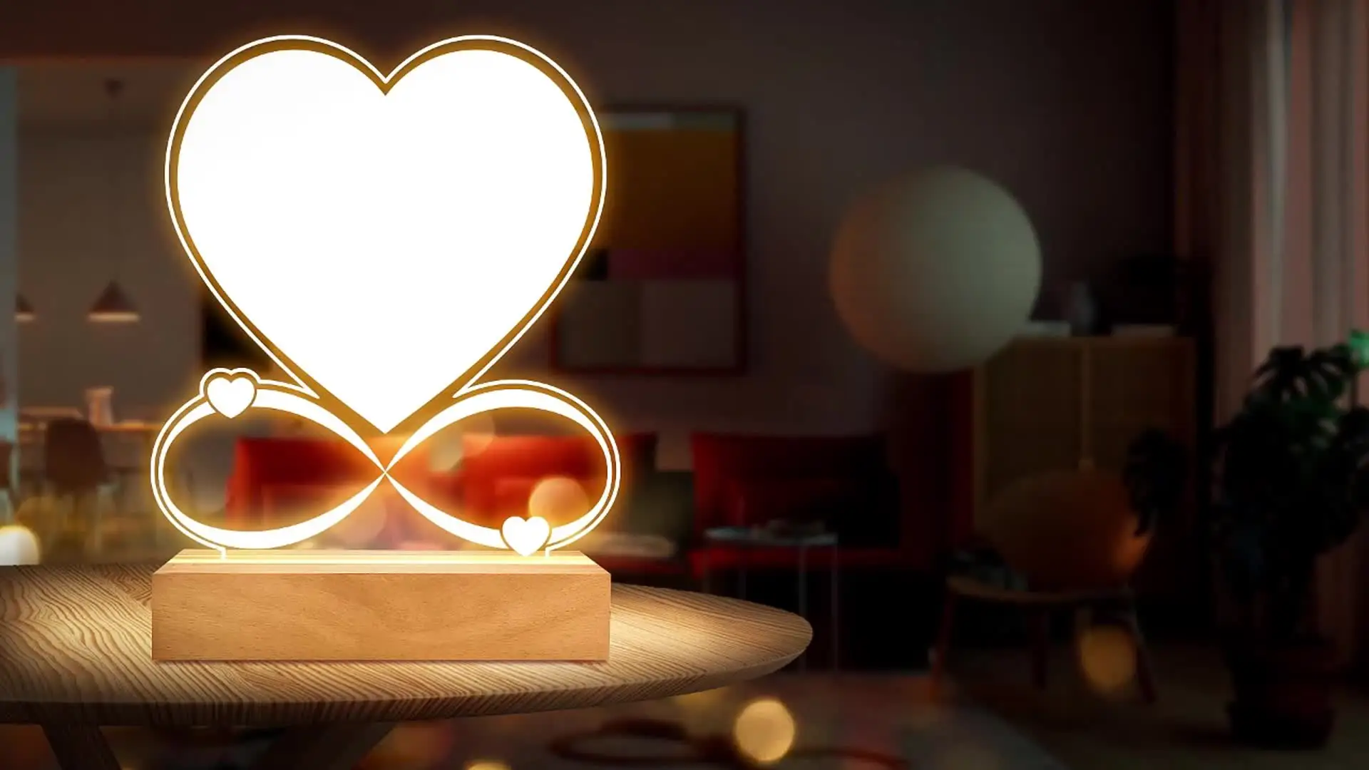 Акриловая фоторамка с песней Spotify