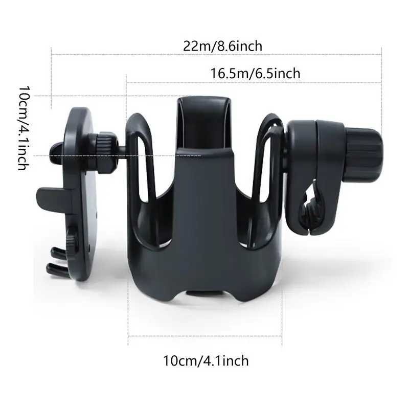 Baby Stroller Cup Holder Universal Rotatable Phone Holder Mobile In Stroller Children Pram Coffee Drink Water Bottle Holders