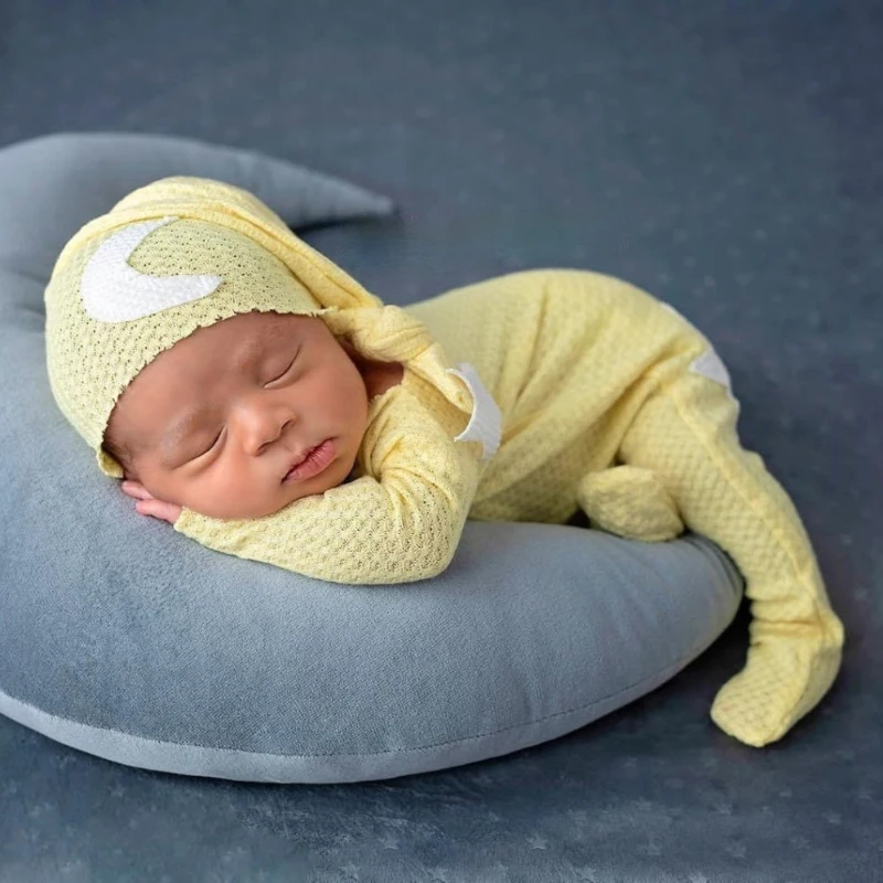 Stelle Luna Puntelli Fotografia Neonato Accessori Per Bambini Vestiti Costume Bambino Per Neonato Neonato Ragazzo Fotografia Puntelli Foto