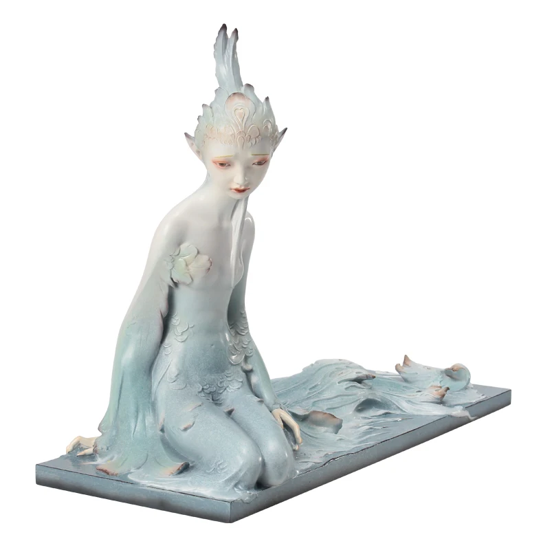 

Modern Sculpture Uncle Phoenix Three-Dimensional Office Decorations Ornaments Living Room Study Furnishings