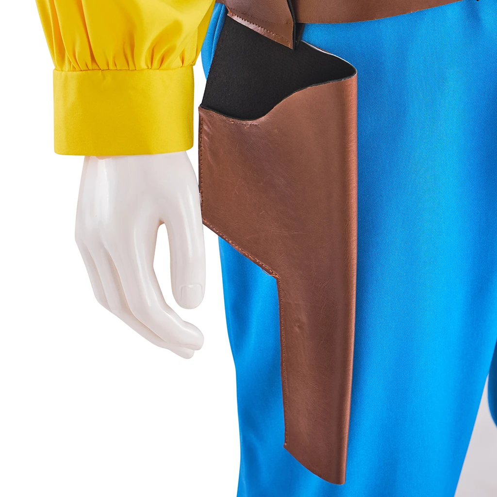 Lucky Luke Cowboy Cosplay Costume for Men (Unofficial)