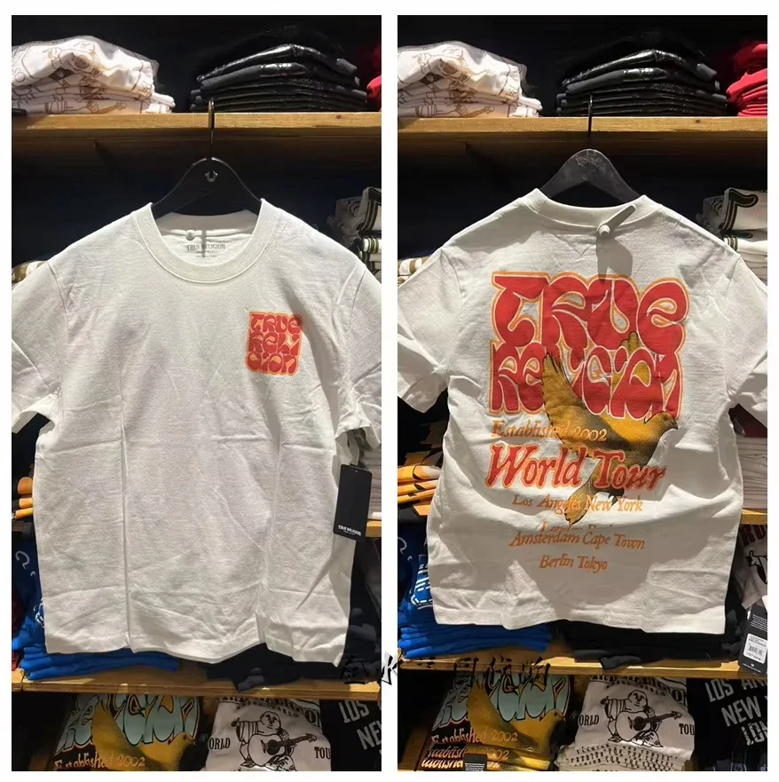 2025 New Products Short Sleeves True Faith Summer Casual Short Sleeves Tops Youthful Vitality 6