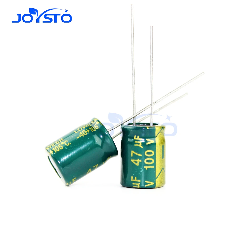 Aluminum Electrolytic Capacitor 10PCS 47UF 25V 35V 50V 63V 100V 160V 200V 250V 400V 450V