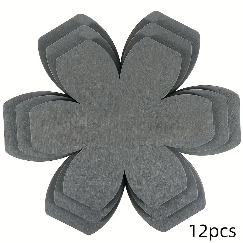 12Pcs Felt Pot Pan Protecetors Anti Scratch Non-Stick Divider Pads Pan Bottom Heat Insulation Protect Kitchen Cookware Tools New