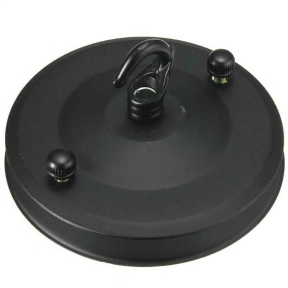 Ceiling Plate Holder Vintage Lamp Base Hook Plate Light Fitting Chandelier Decoration Hanger Pendant Lamp Parts