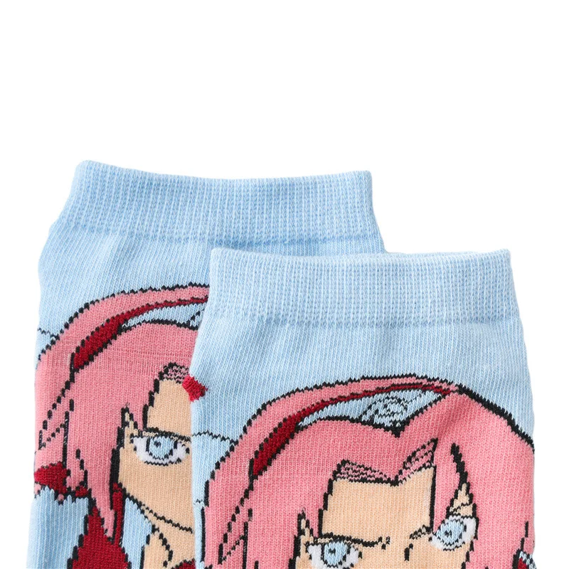 Naruto Socks sanime figure Kakashi Sasuke Orochimaru Sakura Ladies socks casual Cute socks kids socks Boy girl socks Gift socks