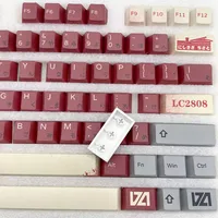Lycoris Recoil Keycap Cherry Profile 142 Keys PBT DYE Sublimation ANSI Layout ISO Enter For Mechanical Gaming Keyboard - Image 6