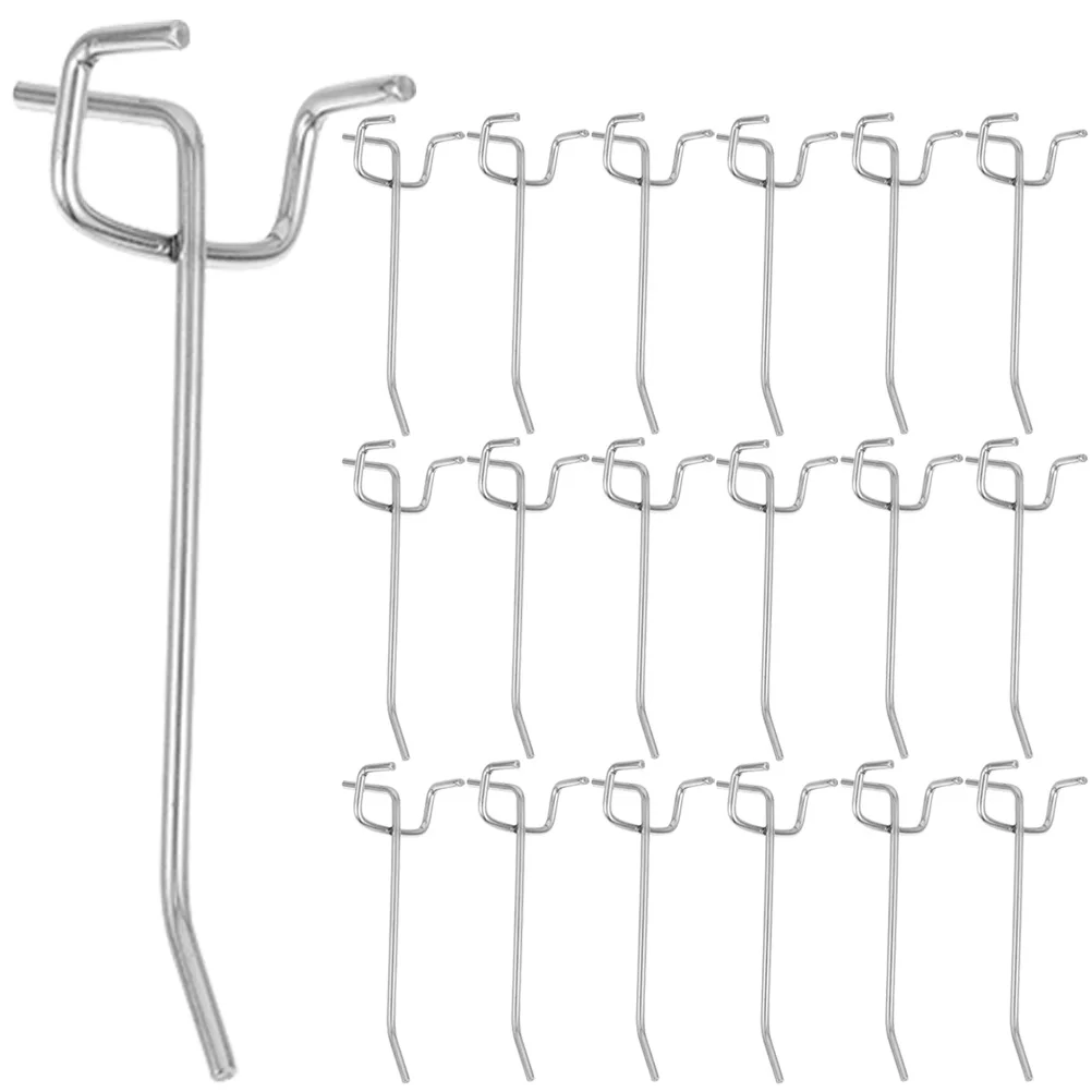 

Nail Board Hook Metal Pegboard Hooks for Accessories Iron Kits Shop Drill Holder