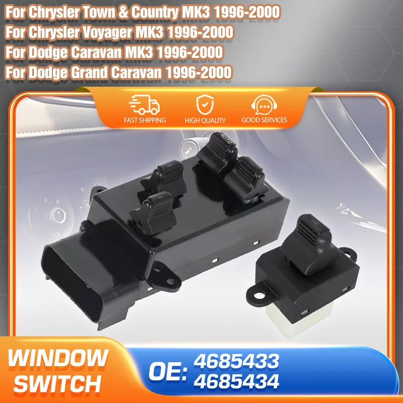 Interruptor maestro de ventanilla eléctrica para Chrysler Town ...