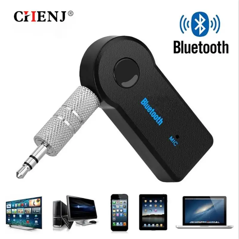 

2 in 1 Wireless Bluetooth 5.0 Receiver Transmitter Adapter 3.5mm Jack For Car Music Audio Aux A2dp Headphone Reciever Handsfree