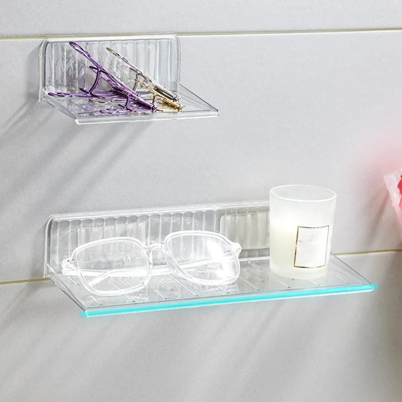 Bathroom Storage Rack Wall Mounted Shelves Organizer Toilet Storage Holders Shower Shampoo Racks