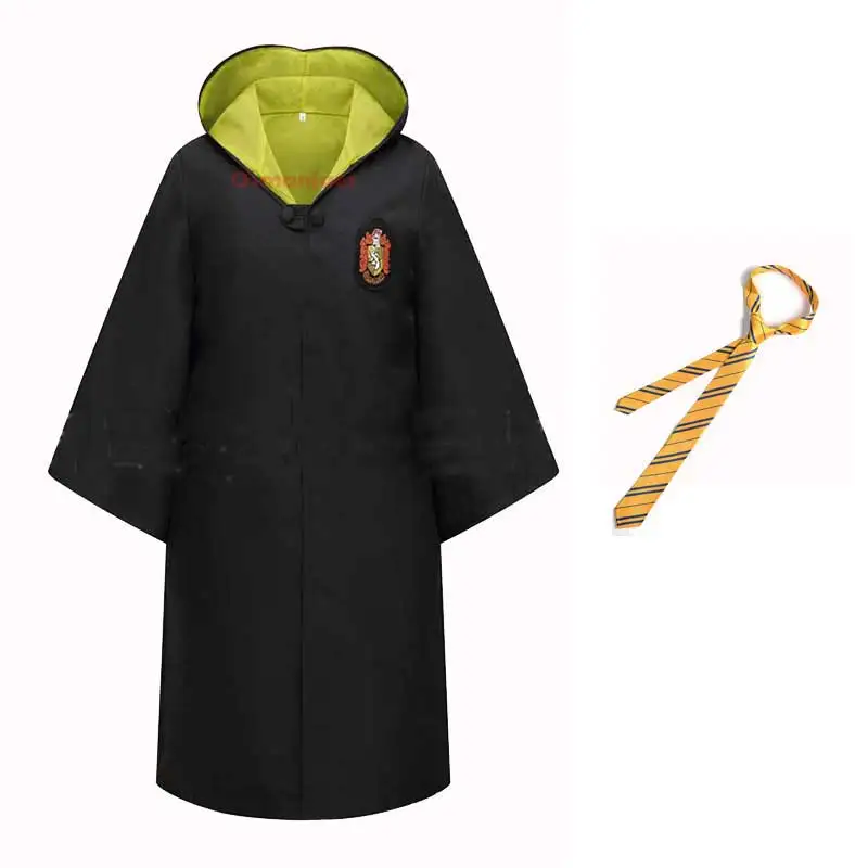 thumbnail image 1 of Túnica unisex de mago y brujería, capa, disfraz de terror, colegio de magia, Slytherin, Ravenclaw, disfraz de Halloween de estilo similar, 1 of 5
