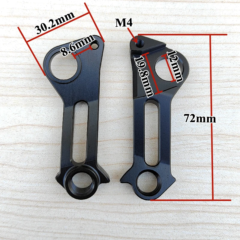1pc für Basso Blue Bomb track Corratec Dema Fezzari Fuji Guerciotti Kestrel Kross Wrc Fahrrad Schaltwerk Kleiderbügel Mech Dropout – Detail 1