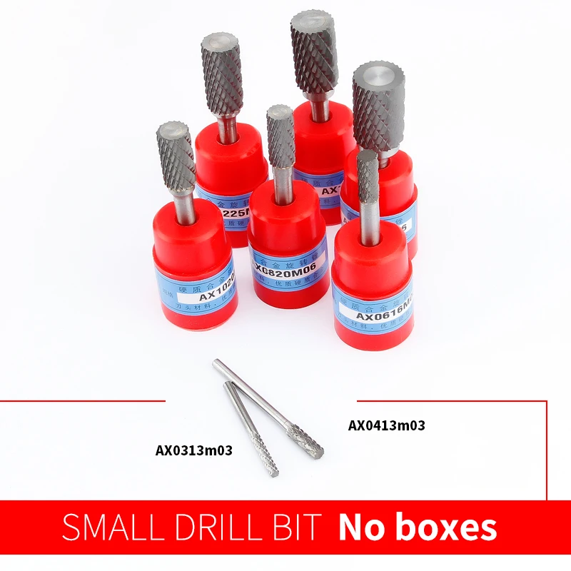 A형 카바이드 합금 원통형 밀링 커터 로터리 파일, 더블 슬롯, 목재 조각, 전기 로터리 그라인딩 헤드, 3-16mm, 1 개