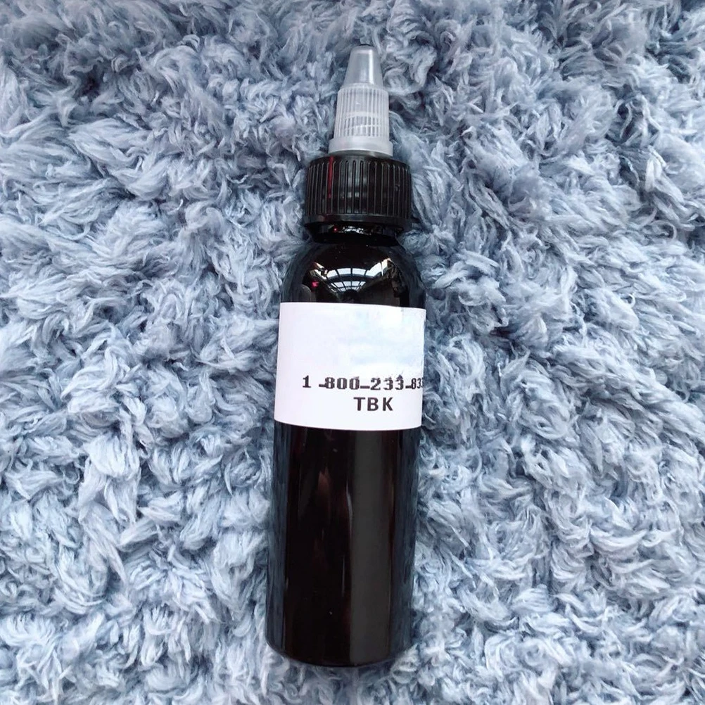 Tattoo Ink Tattoo Ink Pigment 30ml/60ml/90ml/120ml Black Tattoo Ink Pigment Professional DIY Tattoo Pigment Practice Ink Body Art