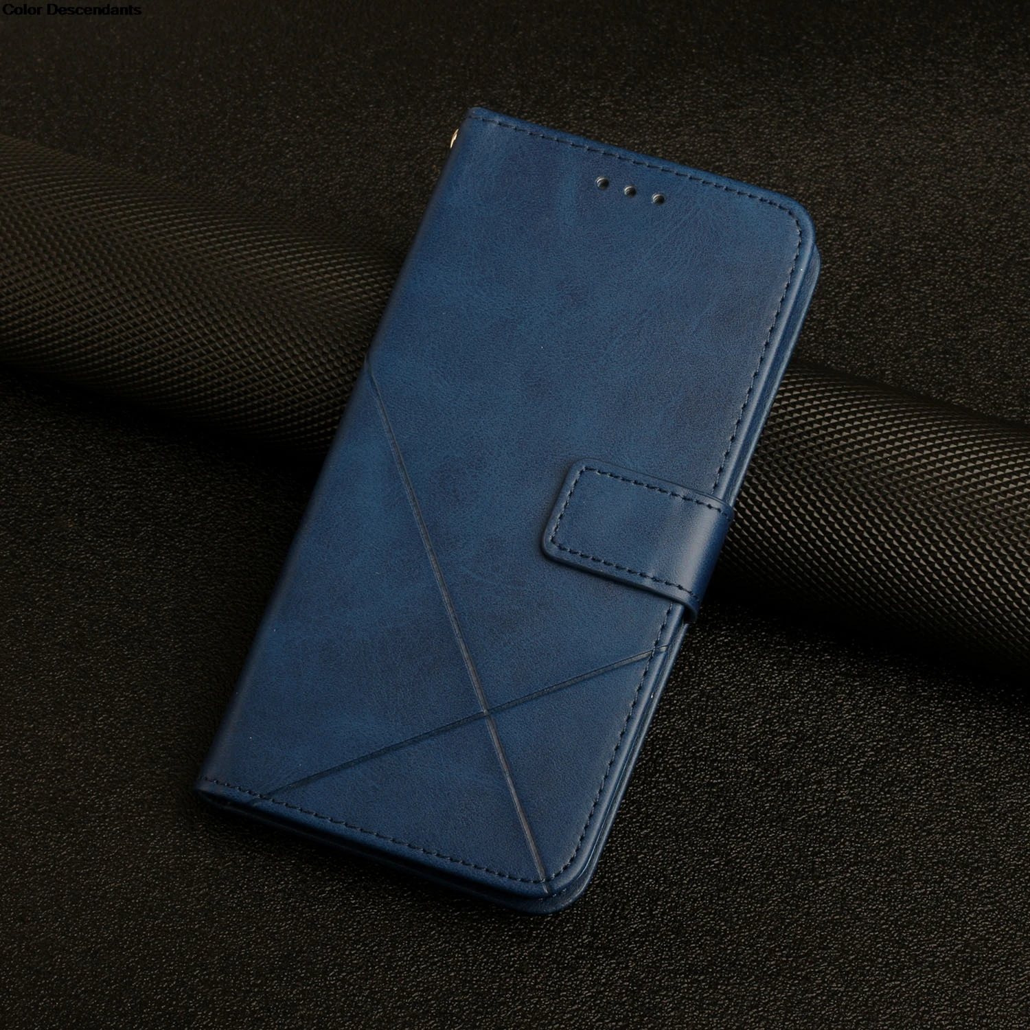 Leather Flip Wallet Case with Magnetic Card Holder - Elegant Phone Cover