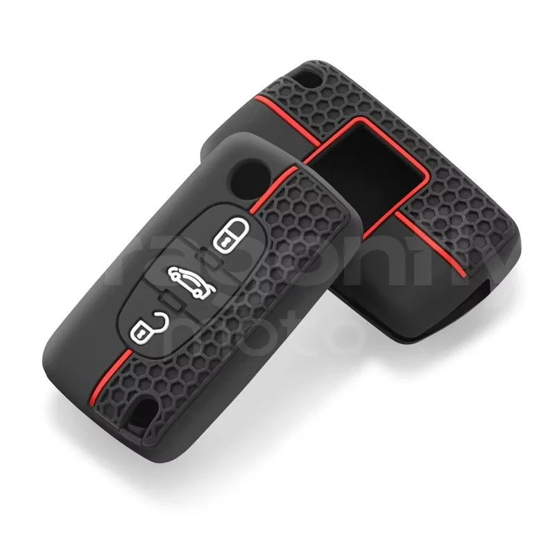 Premium Key Case Cover with Keychain Attachment