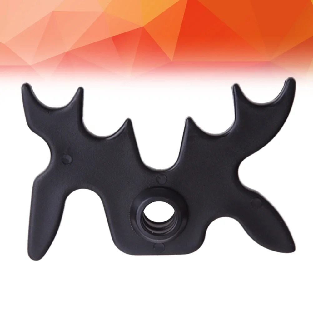 

Plastic Snooker Billiards Cue Rack Bridge Head Cross Holder Antlers Rod Pool Cue Stick Holder Pool Table Accessory